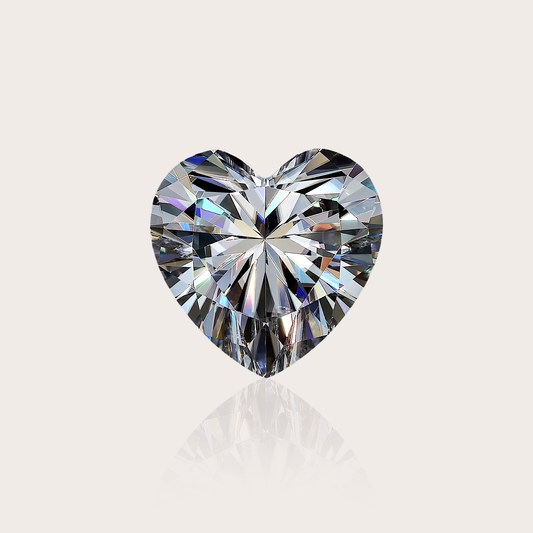 Heart Cut Moissanite Stone