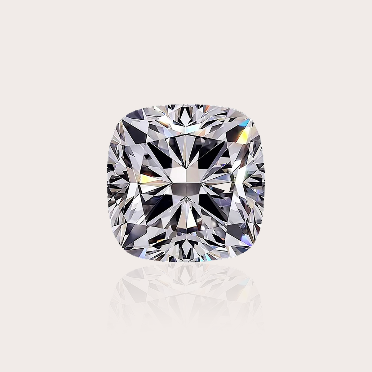 Cushion Cut Moissanite Stone