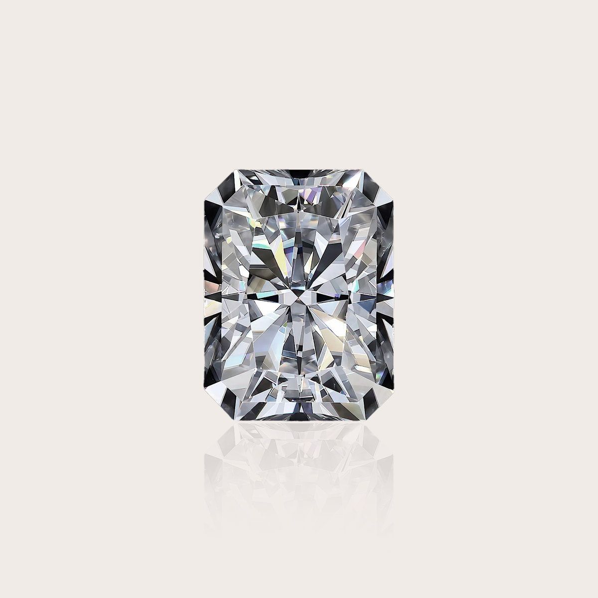 Radiant Cut Moissanite Stone